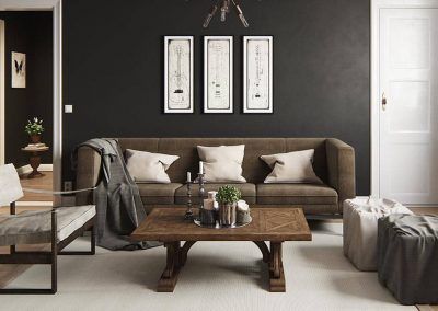 Render interior en v-ray